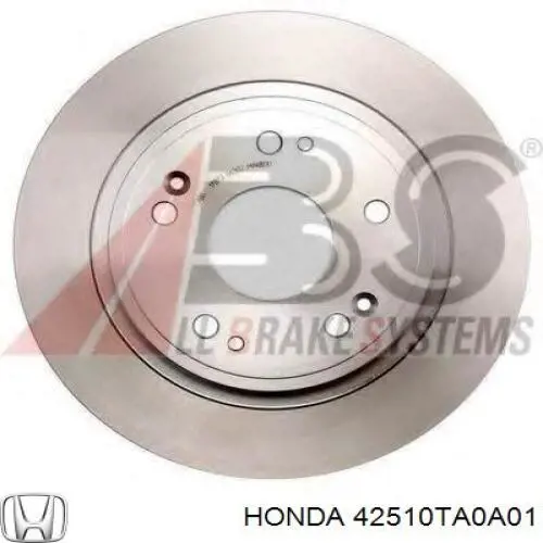Купити 42510TA0A01 Honda Диск заднього гальма