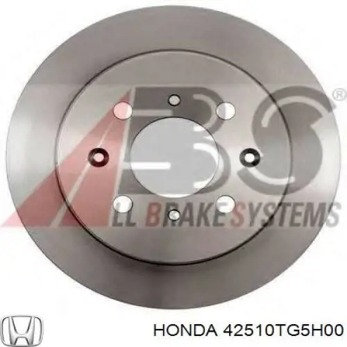 42510TG5H00 Honda Дискові гальма