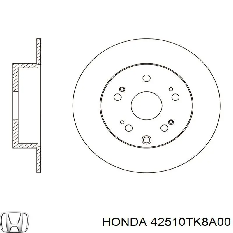 Купити 83059054 R1 Concepts Диск заднього гальма