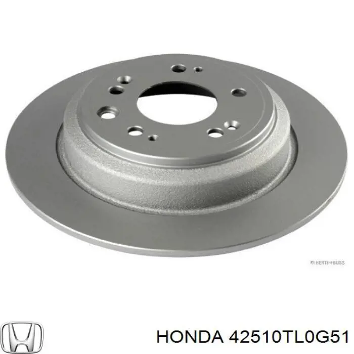 Гальмівні диски 42510TL0G51 Honda