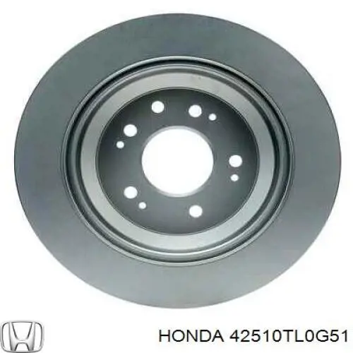 42510TL0G51 Honda Дискові гальма