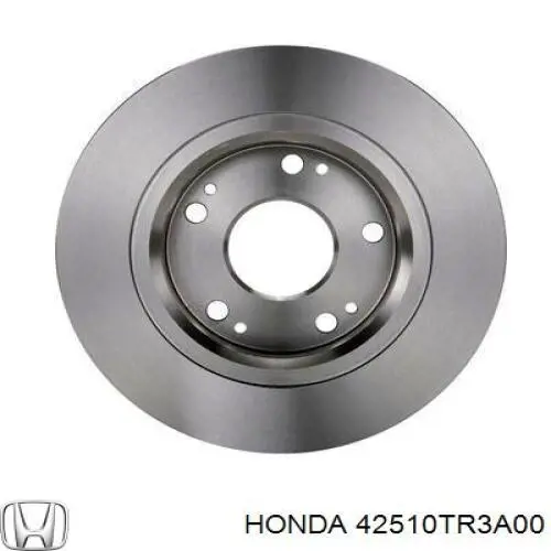 Диск гальмівний задній Honda 42510TR3A00