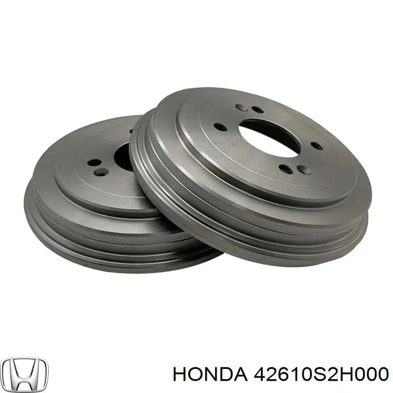 Барабан гальмівний задній Honda 42610S2H000 ціна, від 62.94 USD
