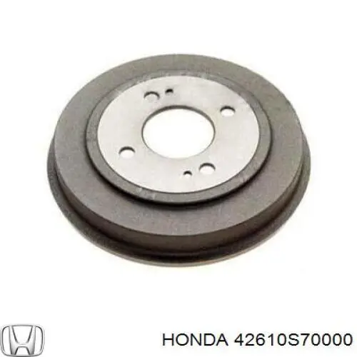 Барабан гальмівний задній Honda 42610S70000 ціна, від 36.09 USD
