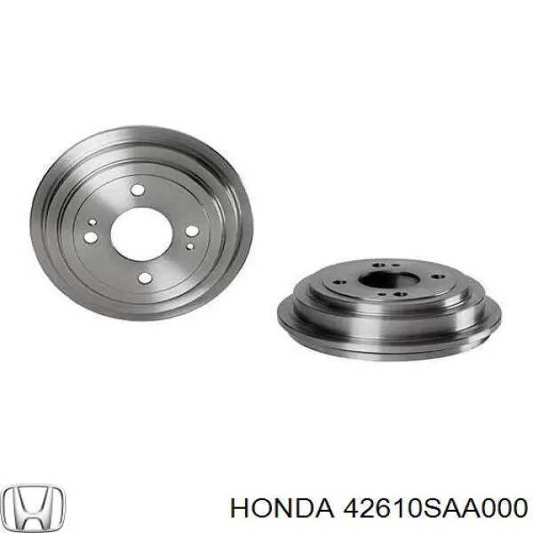 Барабан гальмівний задній 42610SAA000 Honda