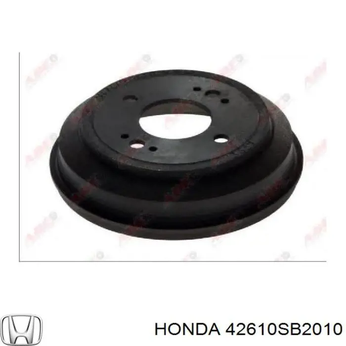 42610SB2010 Honda Барабан гальмівний задній
