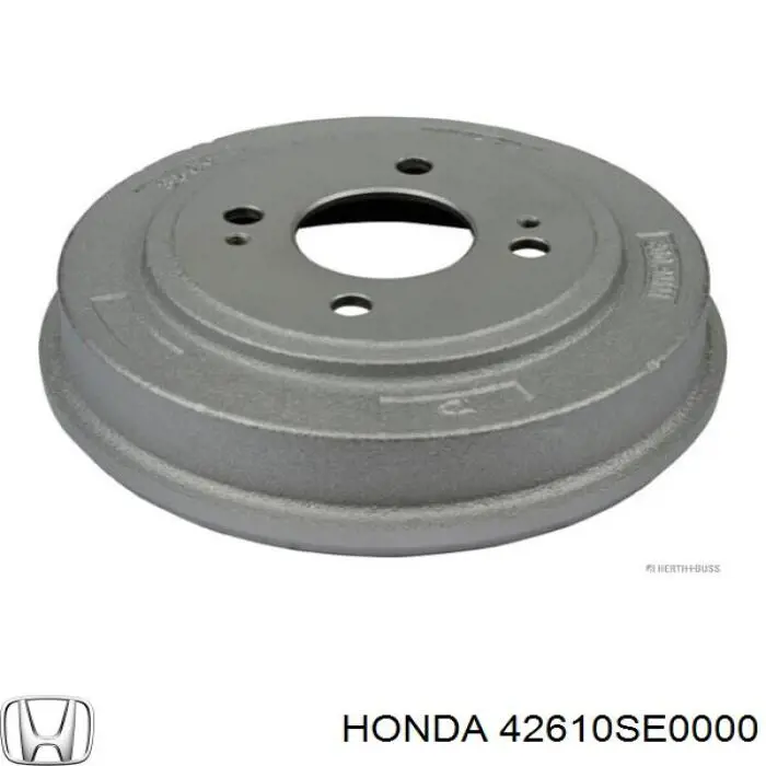 Барабан гальмівний задній 42610SE0000 Honda