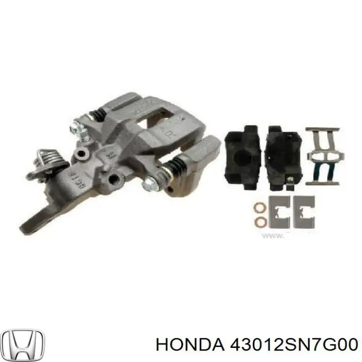 Супорт задній правий 43012SN7G00 Honda