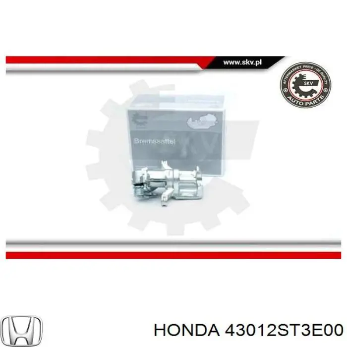 Купити 43012ST3E00 Honda Супорт задній правий