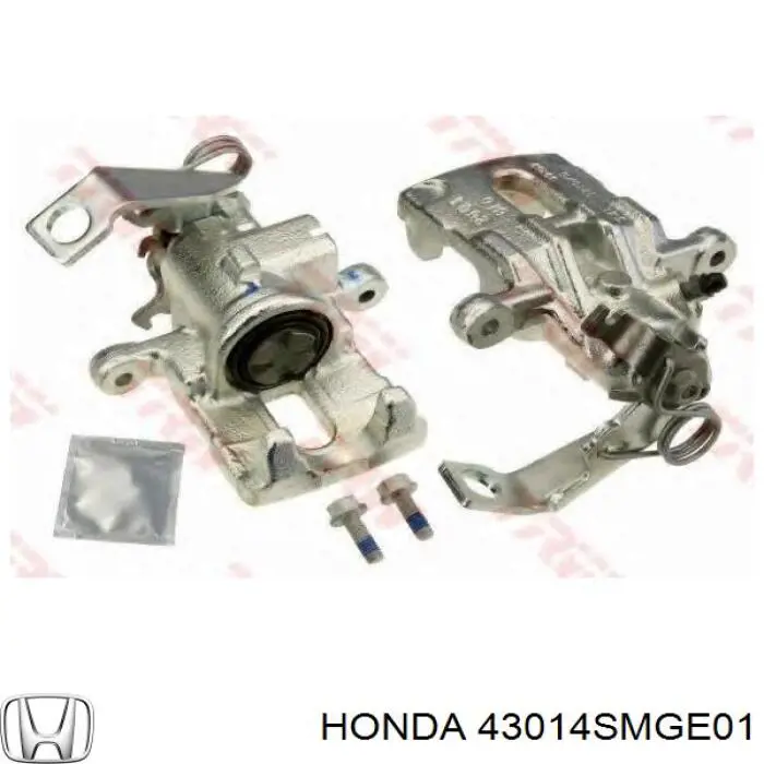 43014SMGE010 Honda Скоба гальмівного заднього супорта