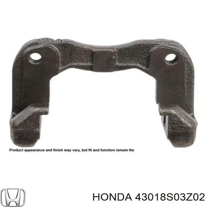 43018S03Z02 Honda Супорт гальмівний задній правий