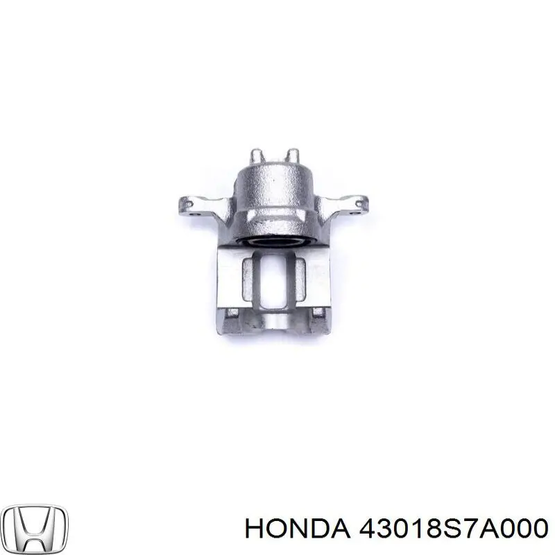 43018S7A000 Honda Супорт гальмівний задній правий