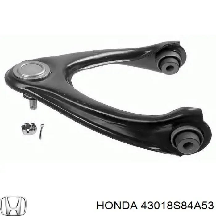Супорт гальмівний передній правий 43018S84A53 Honda