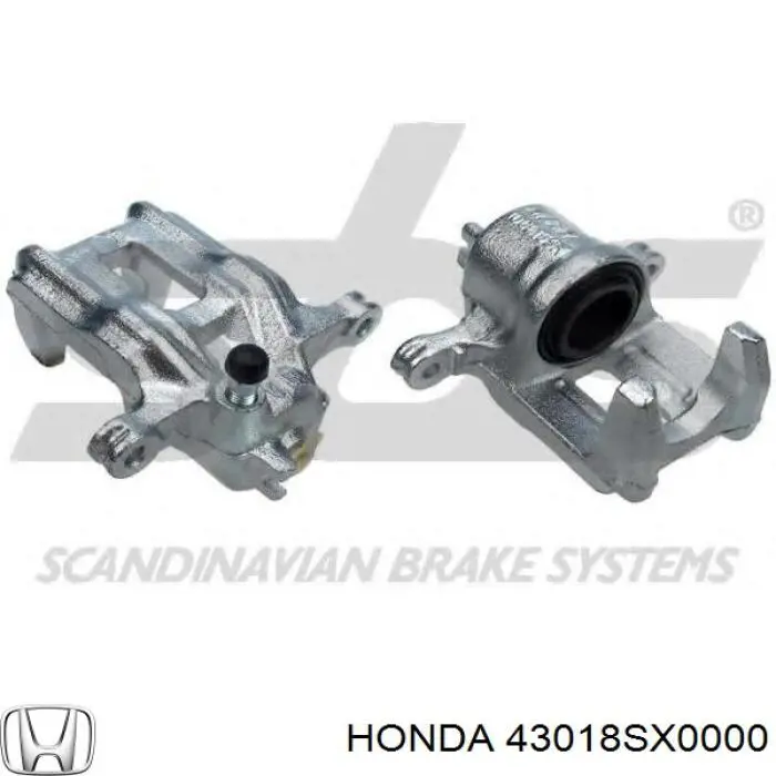 Супорт гальмівний задній правий Honda 43018SX0000 ціна, від 43.39 USD