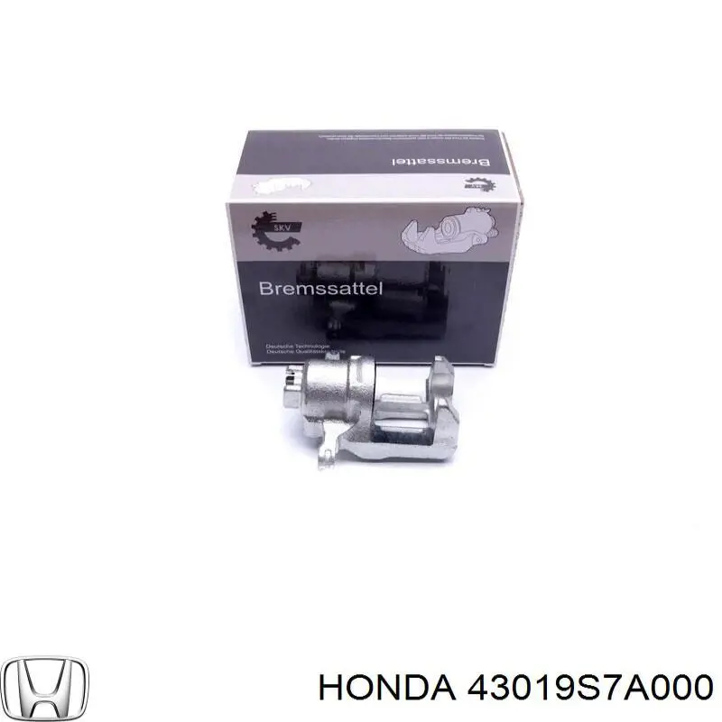 Супорт гальмівний задній лівий Honda FR-V (BE) (Хонда Фрв)