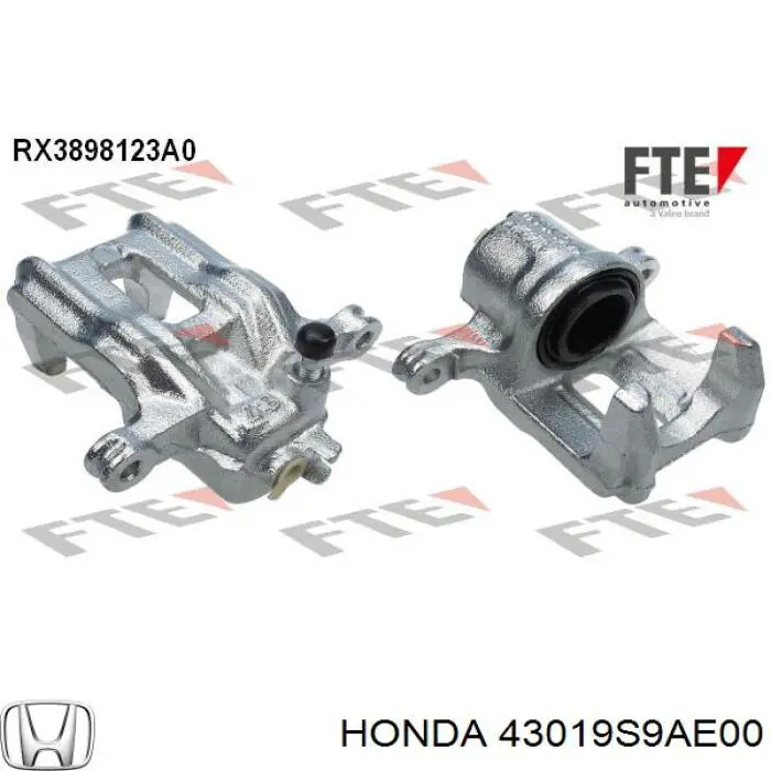 Супорт задній лівий 43019S9AE00 Honda