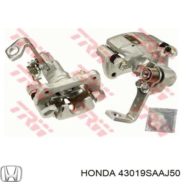 Задній гальмівний супорт лівий Honda 43019SAAJ50