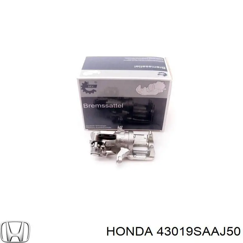 43019SAAJ50 Honda Супорт гальмівний задній лівий
