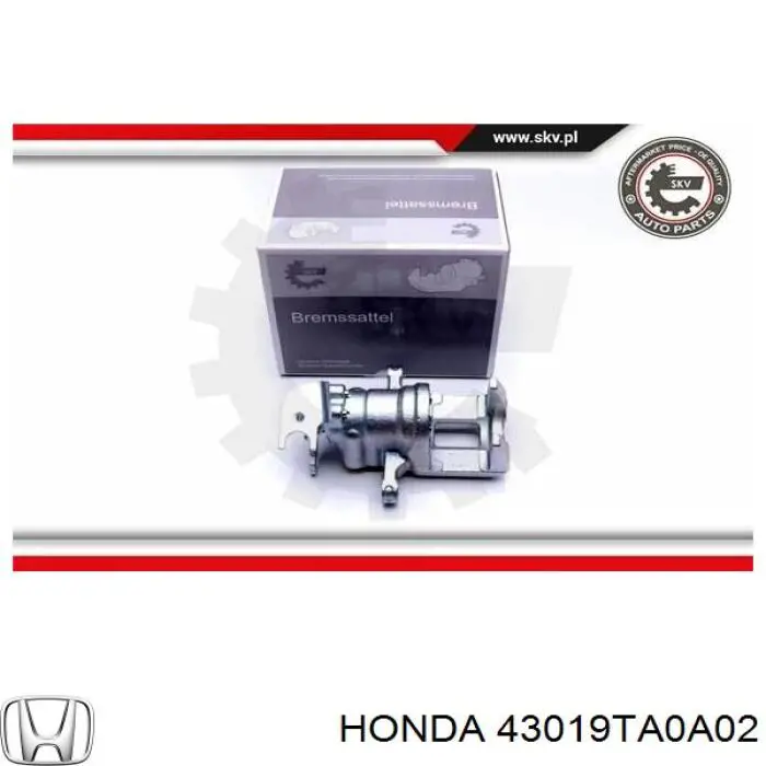 Супорт задній лівий 43019TA0A02 Honda