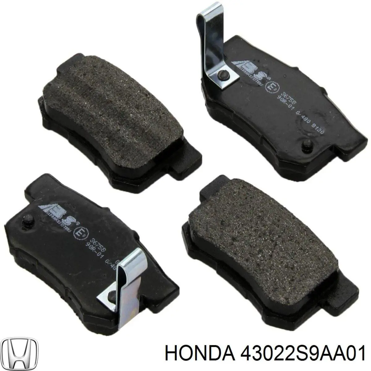 Купити 43022S9AA01 Honda Задні колодки