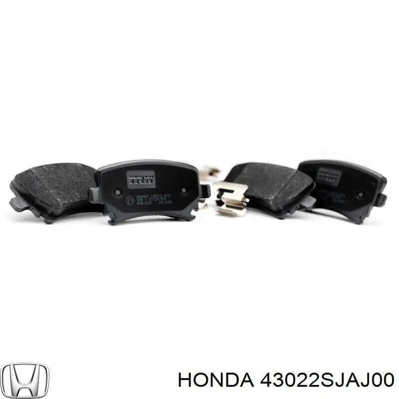 Купити 43022SJAJ00 Honda Задні колодки