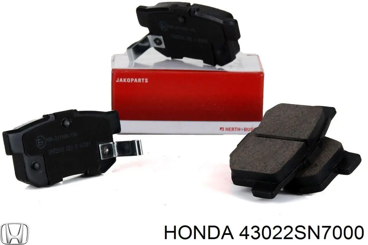 Купити 43022SN7000 Honda Задні колодки