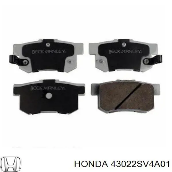 Купити 43022SV4A01 Honda Задні колодки