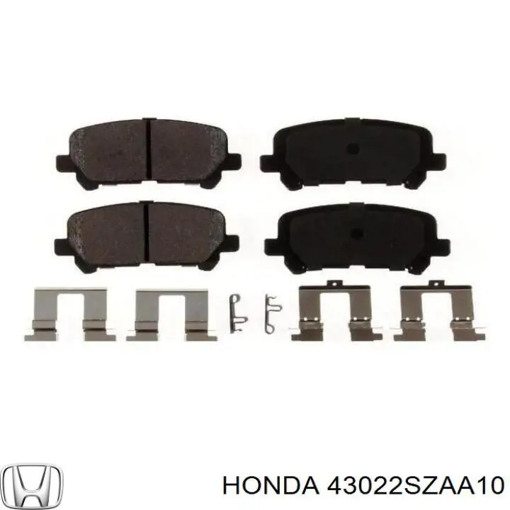 Купити 43022SZAA10 Honda Задні колодки