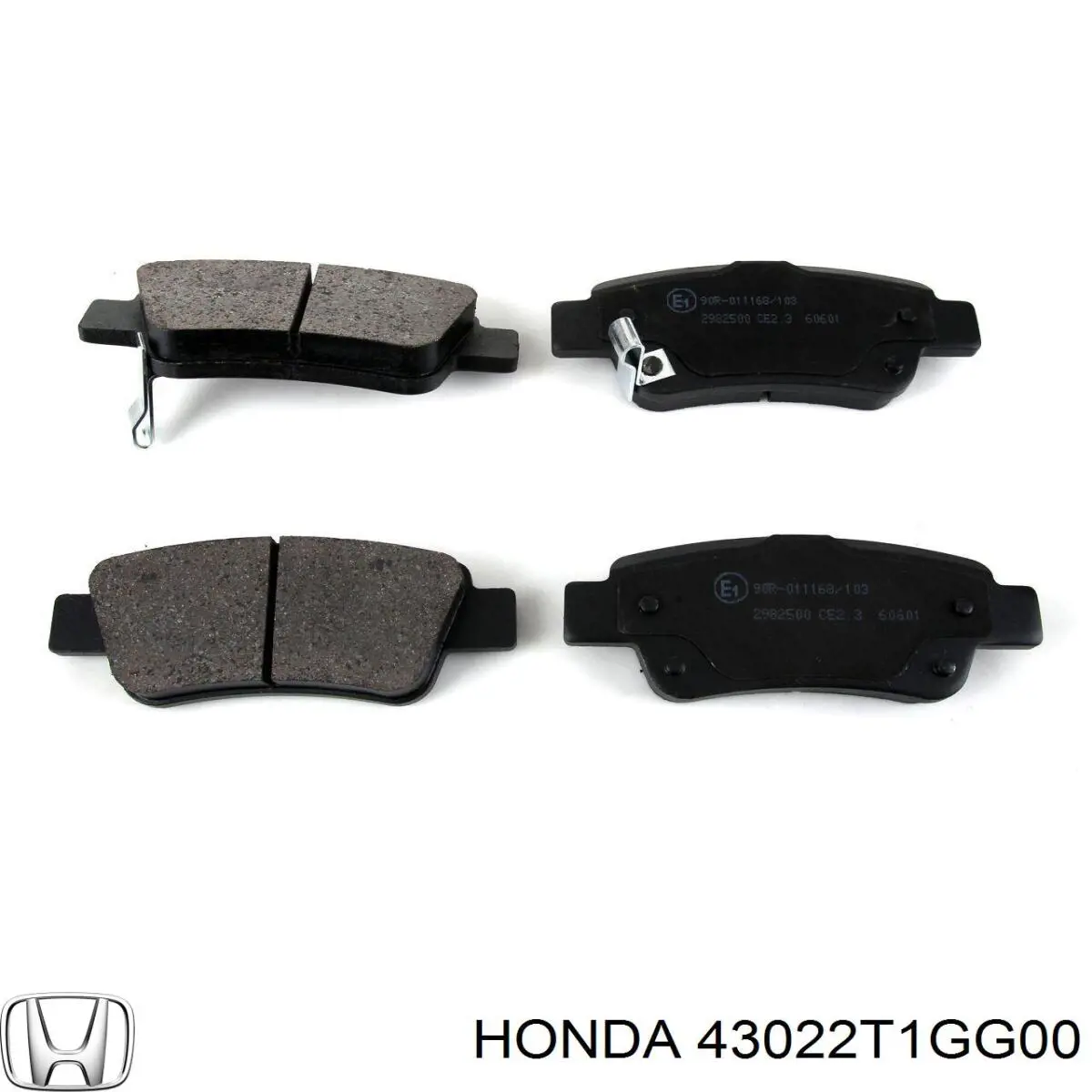 Купити 43022T1GG00 Honda Задні колодки