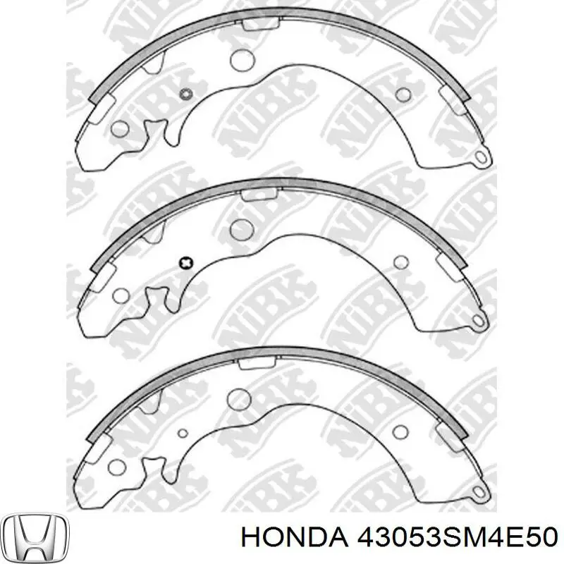 Купити 43053SM4E50 Honda Колодки гальмові задні, барабанні