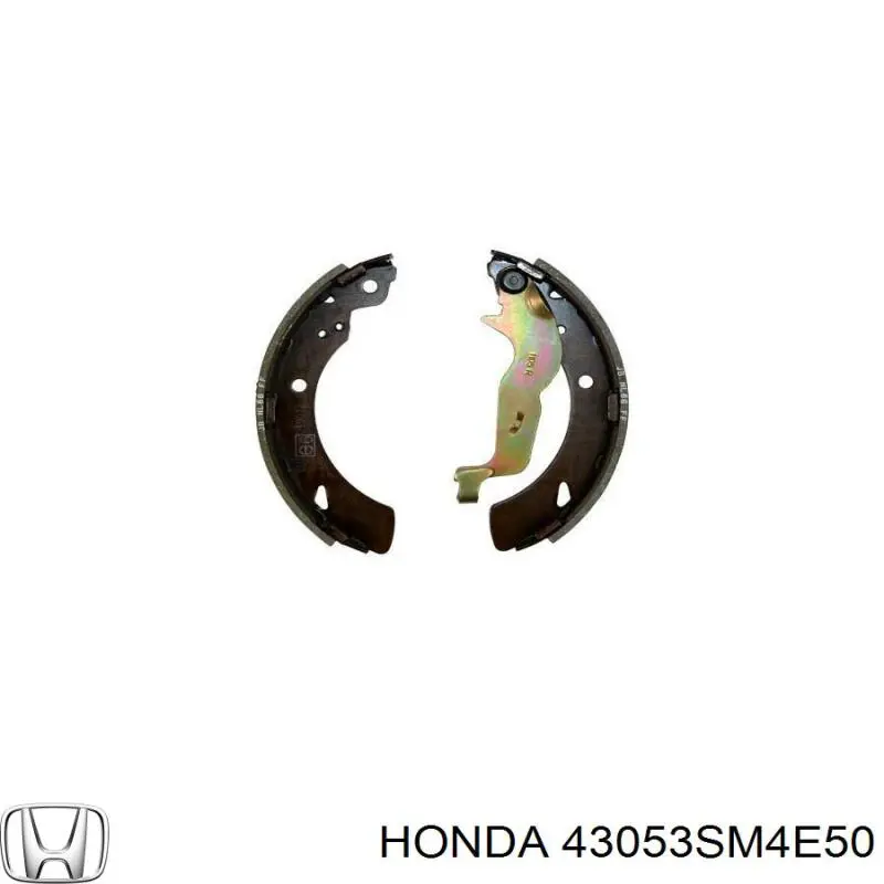 Колодки гальмові задні, барабанні 43053SM4E50 Honda