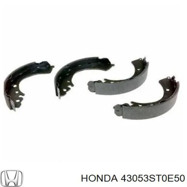 Колодки гальмові задні, барабанні 43053ST0E50 Honda