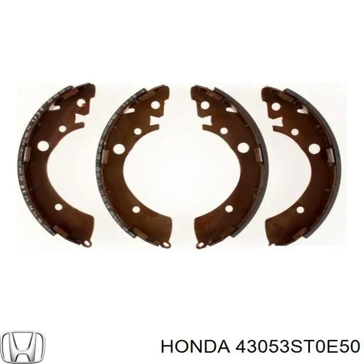 Купити 43053ST0E50 Honda Колодки гальмові задні, барабанні