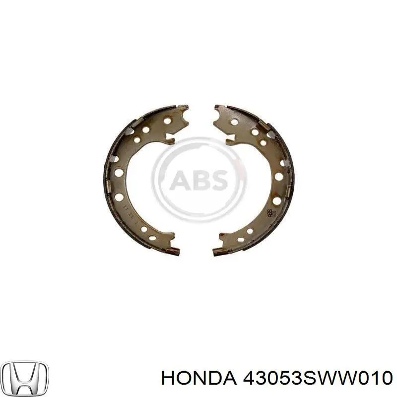 Купити 43053SWW010 Honda Гальмівні колодки гальма стоянки