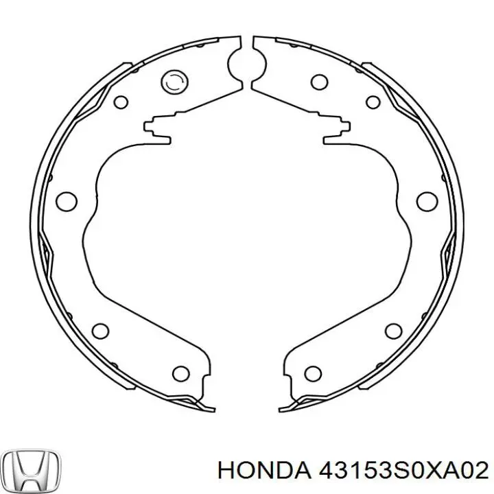 43153S0XA02 Honda 