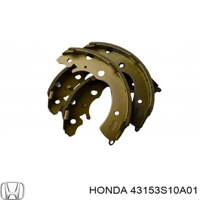 43153S10A01 Honda колодки гальмові задні, барабанні
