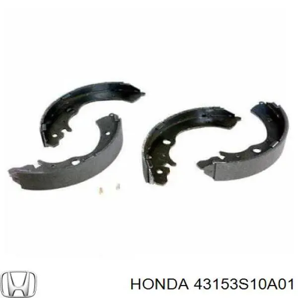 Купити 43153S10A01 Honda Колодки гальмові задні, барабанні