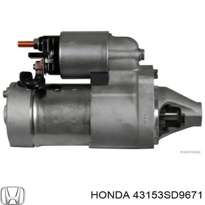 43153SD9671 Honda колодки гальмові задні, барабанні