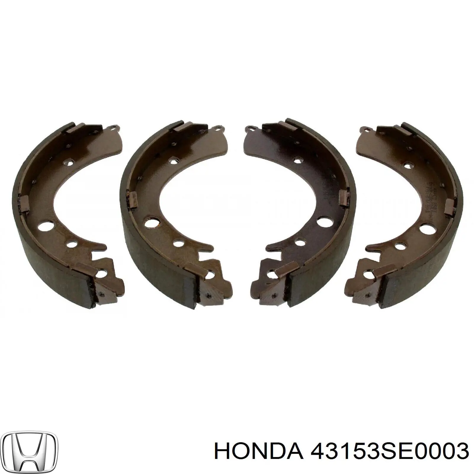 Купити 43153SE0003 Honda Колодки гальмові задні, барабанні