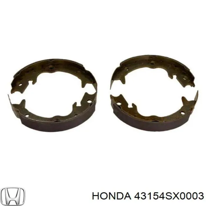 Колодки ручника 43154SX0003 Honda