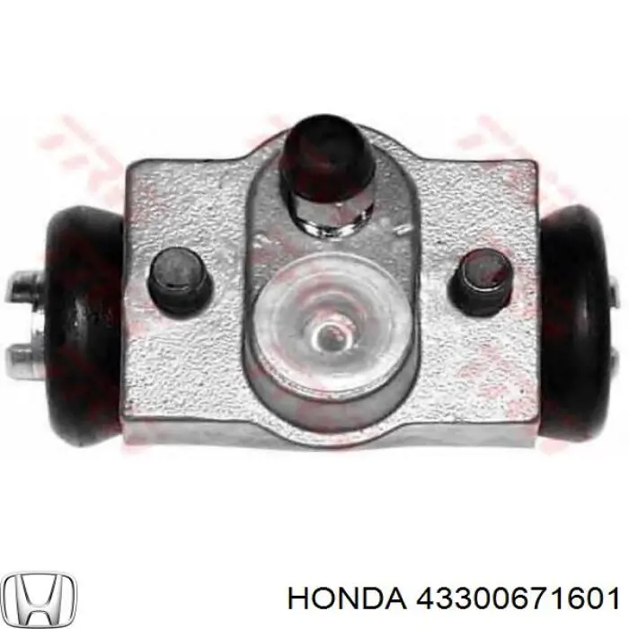 Циліндр гальмівний колісний/робочий, задній Honda 43300671601 ціна, від 6.21 USD