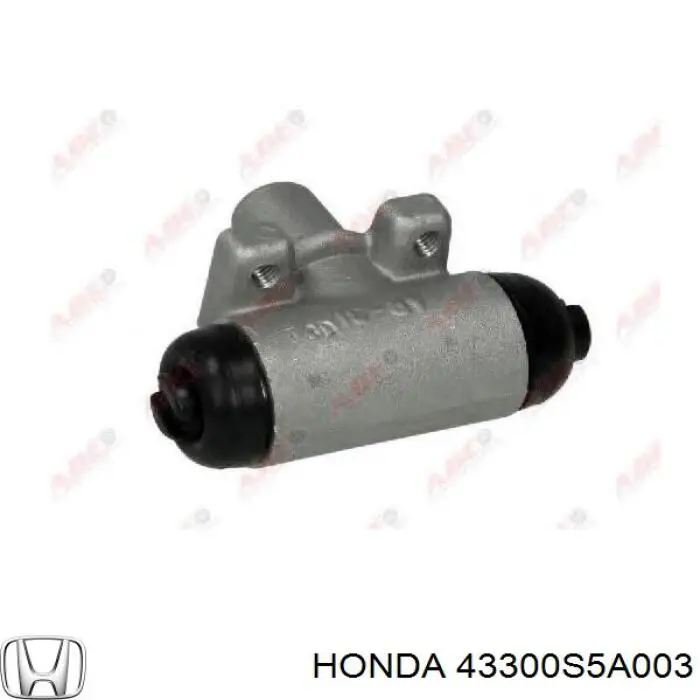 Купити 43300S5A003 Honda Циліндр гальмівний колісний/робітник, задній