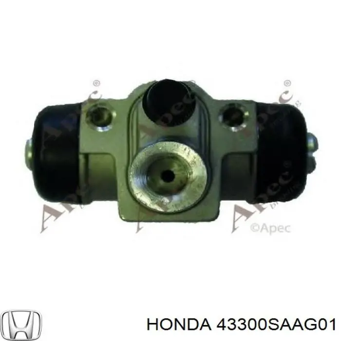 Циліндр гальмівний колісний/робочий, задній Honda 43300SAAG01 ціна, від 11.69 USD