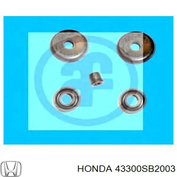 Циліндр гальмівний колісний/робітник, задній 43300SB2003 Honda