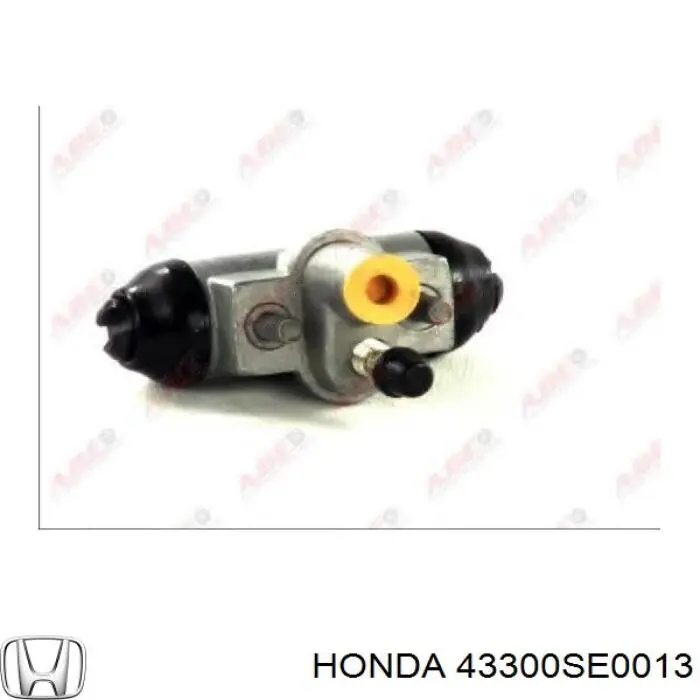 Купити 43300SE0013 Honda Циліндр гальмівний колісний/робітник, задній