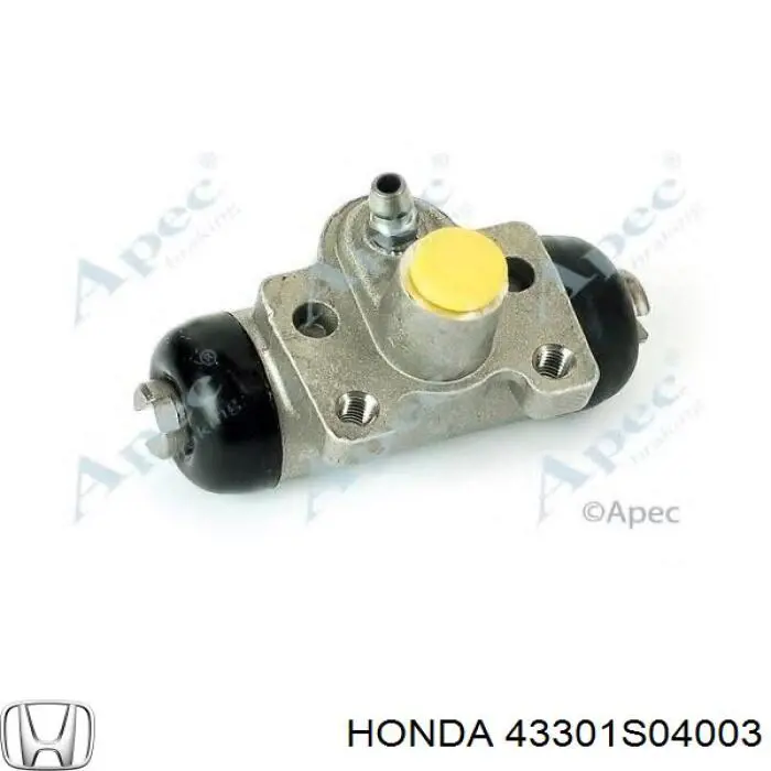 Циліндр гальмівний колісний/робочий, задній Honda 43301S04003 ціна, від 10.43 USD