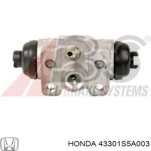 Купити 43301S5A003 Honda Циліндр гальмівний колісний/робітник, задній