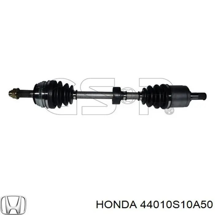 44010S10A50 Honda піввісь (привід передня, права)
