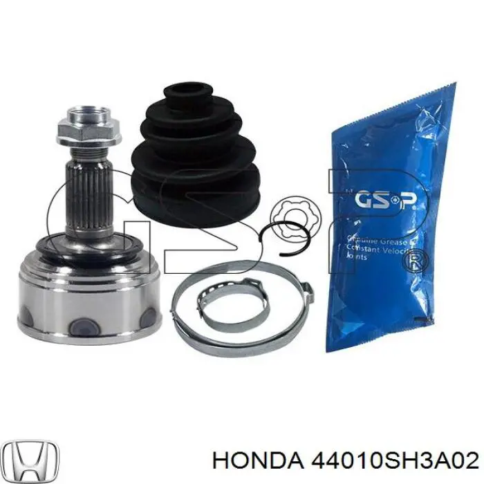 44010SH3A02 Honda Привід лівий