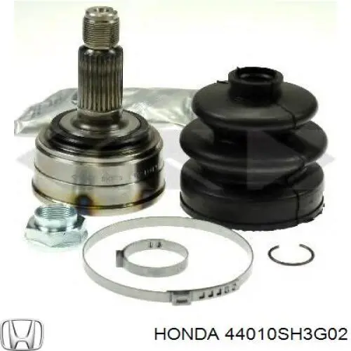 Купити 44010SH3G02 Honda Ліва піввісь